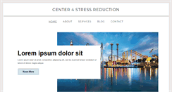 Desktop Screenshot of center4stressreduction.com